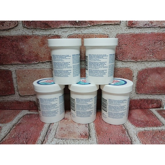 5 X 100 Almay Longwear & Waterproof Eye Makeup Remover Pads Hypoallergenic - Picture 2 of 4